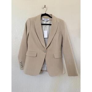 New VERONICA BEARD Khaki Dickey Jacket Size 4 $698